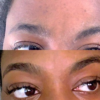 Blinks Threading Lounge - Before and after. My skin was dry before getting them done. But the bottom was after and i couldnt be any happier with the results - Threading Services Near Me - San Diego, California Blinks Threading Lounge - Before and after. My skin was dry before getting them done. But the bottom was after and i couldnt be any happier with the results - Threading Services Near Me - San Diego, California