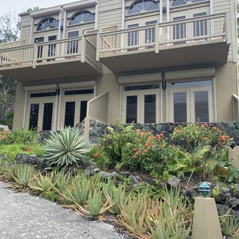 Gallows Point Resort - Outside of our condo showing the 4 separate units. - Hotels Near Me - St. John, Virgin Islands