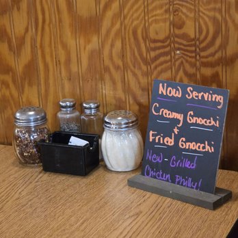 Frank's Pizza - The condiments on the booth where I was seated at. - Pizza Near Me - Salem, Virginia Frank's Pizza - The condiments on the booth where I was seated at. - Pizza Near Me - Salem, Virginia