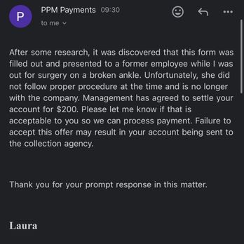 Prieb Property Management - You admitted it was the fault of Prieb and a former employee. Still won't take responsibility and want more money. Terrible company - Property Management Near Me - Olathe, Kansas