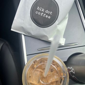 Blk Dot Coffee - Vietnamese iced coffee and scone - Coffee & Tea Near Me - Long Beach, California