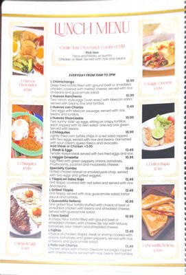 Menu photo 4 Don Juan Mexican Restaurant Plymouth, MI Menu photo 4 Don Juan Mexican Restaurant Plymouth, MI