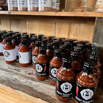 Meat U Anywhere BBQ - a shelf of barbecue sauces - Barbeque Near Me - Grapevine, Texas Meat U Anywhere BBQ - a shelf of barbecue sauces - Barbeque Near Me - Grapevine, Texas