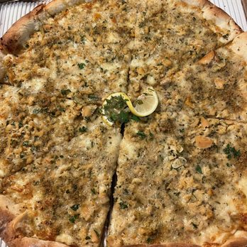 Weirdough’s Pizza - Clam Oreganata Pie...I didn't know that I would love this as much as I did - Pizza Near Me - Burbank, California Weirdough’s Pizza - Clam Oreganata Pie...I didn't know that I would love this as much as I did - Pizza Near Me - Burbank, California