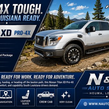 N & N Auto Sales - 2019 Nissan Titan XD Pro-4X - Used Car Dealers Near Me - Houma, Louisiana N & N Auto Sales - 2019 Nissan Titan XD Pro-4X - Used Car Dealers Near Me - Houma, Louisiana