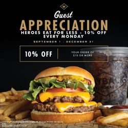 Wayback Burgers - First Responders