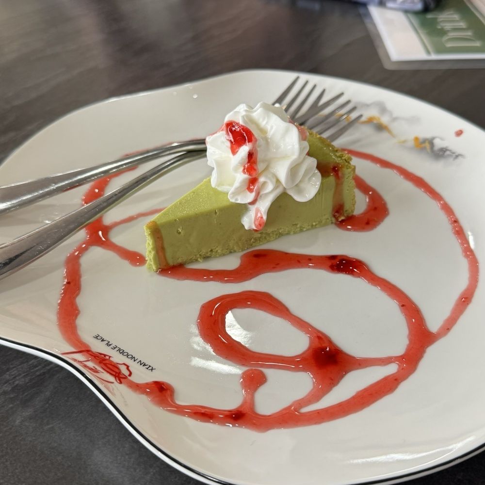 matcha cheesecake