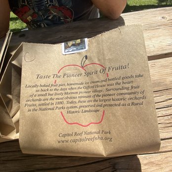 Capitol Reef National Park - The Gifford House Pie - Parks Near Me - Fruita, Utah