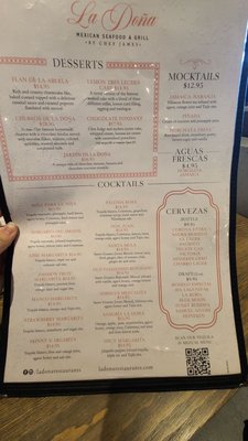 Menu photo 2 La Doña Seafood & Grill Sunrise, FL Menu photo 2 La Doña Seafood & Grill Sunrise, FL