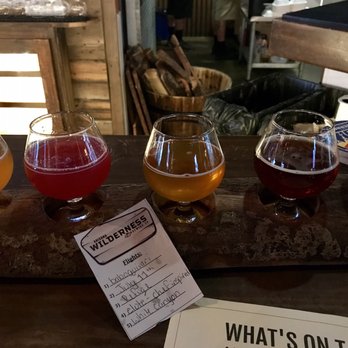 Arizona Wilderness Brewing - Beer Flight - Breweries Near Me - Gilbert, Arizona