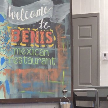 Benis Mexican Restaurant Spring Hill 2 - a man standing in front of a sign - Mexican Near Me - Longview, Texas
