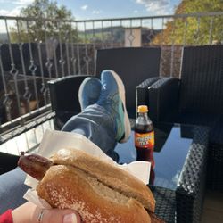 Erich Trumpp - I love, and I mean LOVE, the bratwurst on a Brötchen with German mustard at Erich Trumph Metzgerei! YUM!!