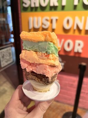 The Original Rainbow Cone by null