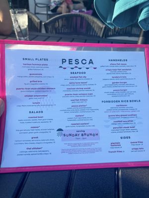 Menu photo 7 Pesca Vilano St. Augustine, FL
