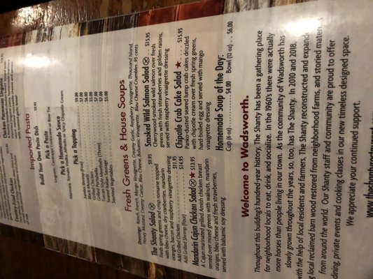 Menu photo 8 The Shanty Restaurant Wadsworth, IL Menu photo 8 The Shanty Restaurant Wadsworth, IL