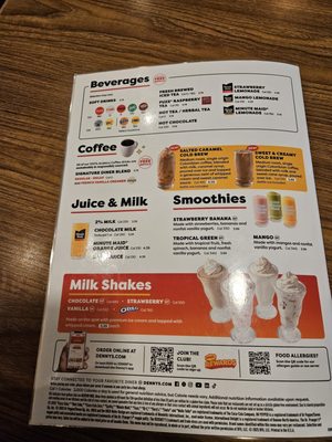Menu photo 1 Denny's Denver, CO