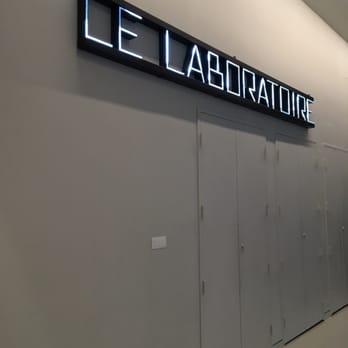 Le Laboratoire Cambridge - Welcome sign upon arrival - Art Galleries Near Me - Cambridge, Massachusetts