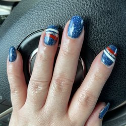 Unique Nails and Spa - Patriotic nails