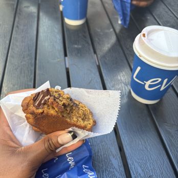 Levain Bakery - Limited edition fall chocolate chunk cookie and mocha latte - Bakeries Near Me - Chicago, Illinois Levain Bakery - Limited edition fall chocolate chunk cookie and mocha latte - Bakeries Near Me - Chicago, Illinois
