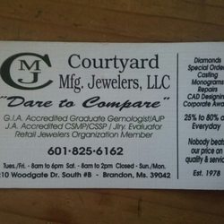 Courtyard Mfg Jewelers - Information about Courtyard Jewelers