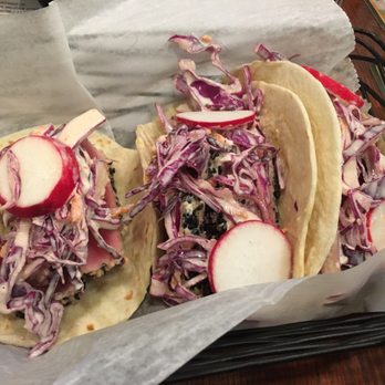 Hoppin' Frog Brewery - Ahi tuna tacos - Breweries Near Me - Akron, Ohio Hoppin' Frog Brewery - Ahi tuna tacos - Breweries Near Me - Akron, Ohio