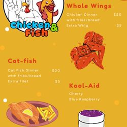 Abu’s Chicken and Fish - Menu