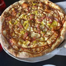 BBQ chicken 14" pizza