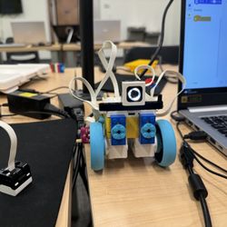 Code Ninjas - LEGO robot made at a Code Ninjas birthday party