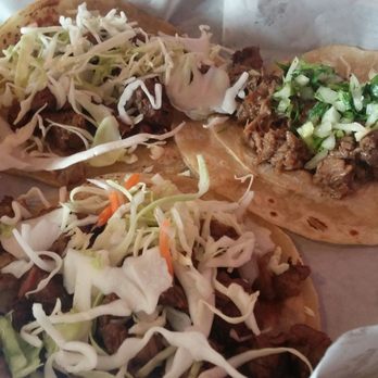 The Quesadillas - Two carne asada tacos and a barbacoa :) - Mexican Near Me - Tucson, Arizona