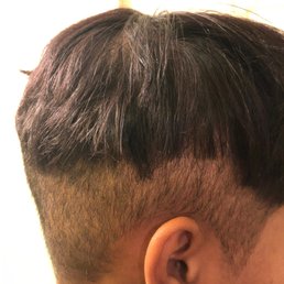 Worst haircut ever and they wouldn't refund our money!!! Not even close to the photo we took in!!!