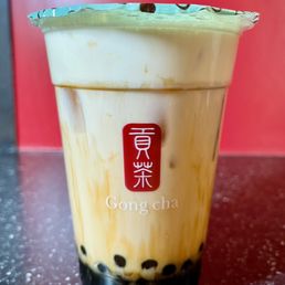 Milk Foam Dirty Brown Sugar Milk Tea