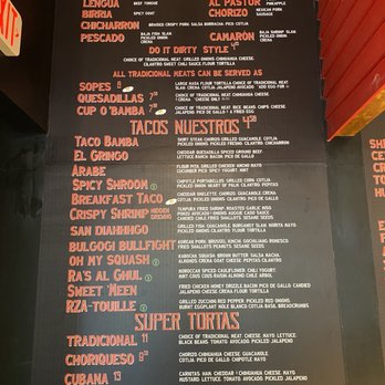 Taco Bamba Vienna - Menu - Mexican Near Me - Vienna, Virginia Taco Bamba Vienna - Menu - Mexican Near Me - Vienna, Virginia