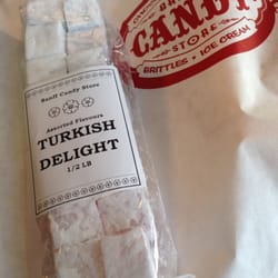 Banff Candy Store - My hubby's fave #Turkey's delight in different flavors