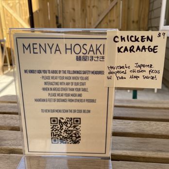 Menya Hosaki - New on the menu - Ramen Near Me - Washington, DC, District of Columbia Menya Hosaki - New on the menu - Ramen Near Me - Washington, DC, District of Columbia