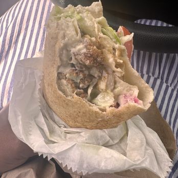 Aladdin's Restaurant - Cauliflower Sandwich - Mediterranean Near Me - Lansing, Michigan Aladdin's Restaurant - Cauliflower Sandwich - Mediterranean Near Me - Lansing, Michigan