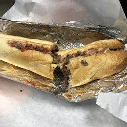Steak, cheese and pepper sub