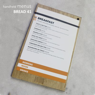Menu photo 3 Bread 41 Dublin, D