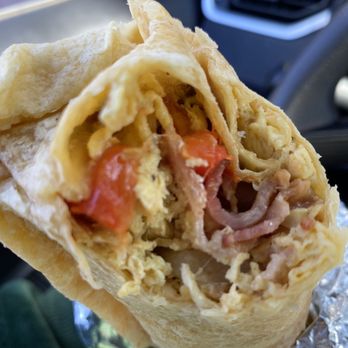 Cristino's Bakery - Breakfast Burrito with bacon - Bakeries Near Me - Goleta, California Cristino's Bakery - Breakfast Burrito with bacon - Bakeries Near Me - Goleta, California