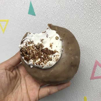 Fry Baby Donuts - Maple pecan cream - Donuts Near Me - Buffalo, New York Fry Baby Donuts - Maple pecan cream - Donuts Near Me - Buffalo, New York