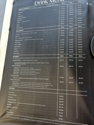 Menu photo 5 The Stand Coffee Gilbert, AZ