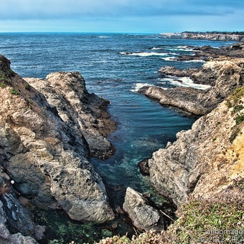 Point Cabrillo Light Station - View of Frolic Cove to the far right end - Landmarks & Historical Buildings Near Me - Mendocino, California Point Cabrillo Light Station - View of Frolic Cove to the far right end - Landmarks & Historical Buildings Near Me - Mendocino, California