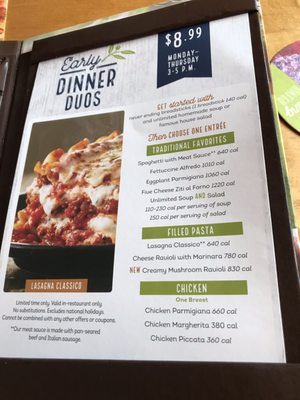 Menu photo 3 Olive Garden Italian Restaurant El Centro, CA