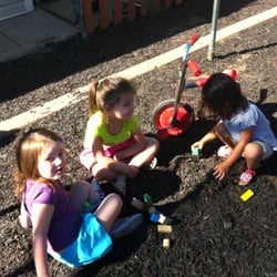 Phoenix Preparatory Preschool & Child Care - Building blocks at recess
