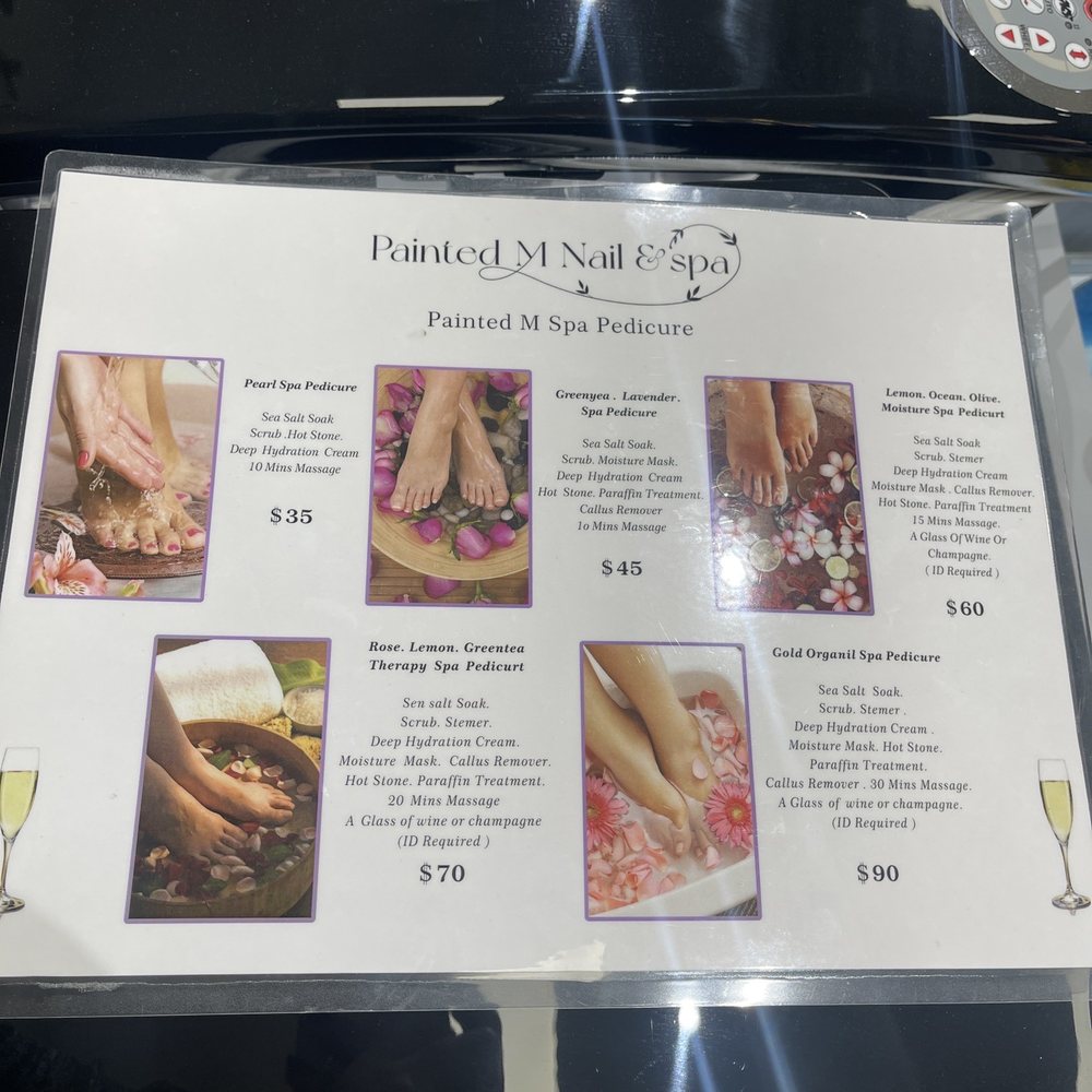 Painted M Nail Spa - Spa pedicure - Nail Salons Near Me - Westbury, New York