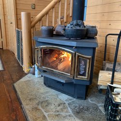 Heartland Chimney Sweeps - I actually bought this wood stove from Dale too! It keeps the home warm.