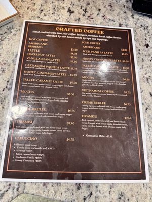 Menu photo 1 The Le Bakery Albuquerque, NM