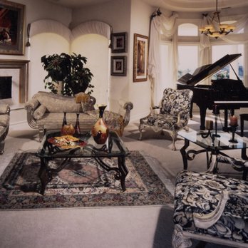 Farhad Designs - a living room with a grand piano - General Contractors Near Me - San Clemente, California