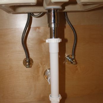 Eli's Plumbing - Plumbing work under the lavatory sink. - Plumbing Near Me - Humble, Texas Eli's Plumbing - Plumbing work under the lavatory sink. - Plumbing Near Me - Humble, Texas