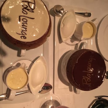 Polo Lounge - Pistachio and chocolate soufflés - New American Near Me - Beverly Hills, California