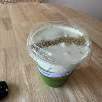 Cafe Eclado - Pistachio matcha - Cafes Near Me - Artesia, California